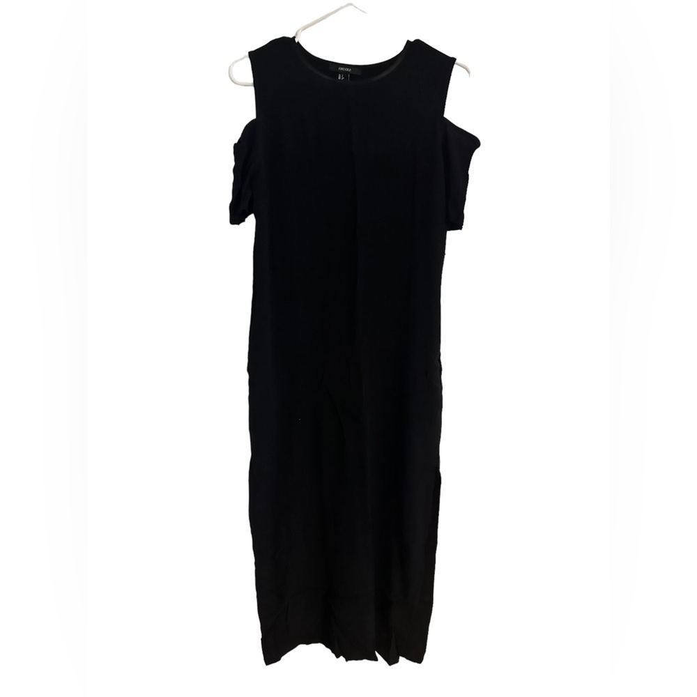 Midi black dress